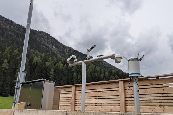 La temperatura più bassa del mese è stata registrata il 17 ottobre alla stazione meteorologica di Sesto, con meno 5,3 gradi. (Foto: ASP/Ufficio provinciale Meteorologia e prevenzione valanghe)