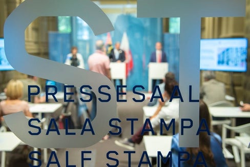 L'incontro con gli assessori Ulli Mair e Peter Brunner si terrà lunedì 10 febbraio nella sala stampa di Palazzo Widmann. (Foto: USP/Fabio Brucculeri)