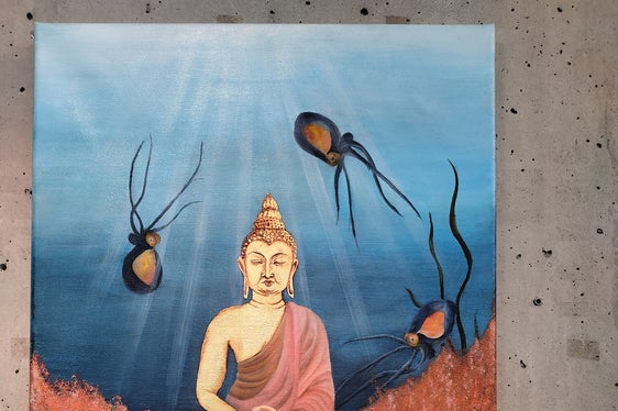 L'opera d'arte Die Muschel in der Kunst di Sophia Schenk (Foto: USP/Scuola professionale per l’artigianato artistico Cademia)