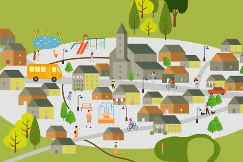 L'immagine scelta dalla Piattaforma per il rurale per il manifesto della Settimana dello sviluppo interno (Foto: ASP/Plattformland)