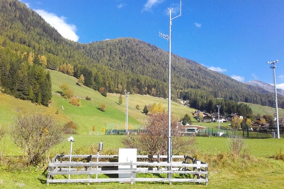 La stazione meteorologica di Predoi (Foto: USP/Ufficio Meteorologia e prevenzione valanghe)
