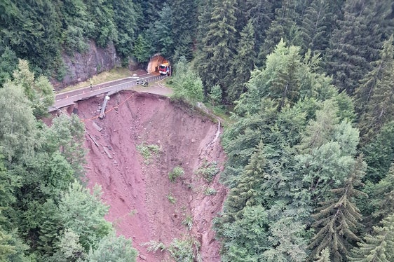 Anbruchstelle im Ursprungsbereich des Weißplatterbachs (Foto: LPA/Amt für Wildbach- und Lawinenverbauung Süd in der Agentur für Bevölkerungsschutz)