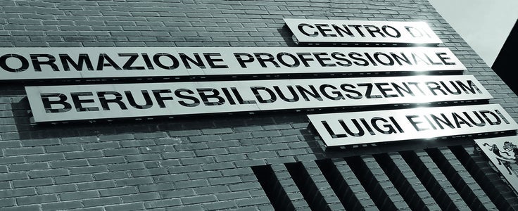 Die Landesberufsschule für Handwerk und Industrie Luigi Einaudi in Bozen bietet wieder Berufsausbildungen an. (Foto: LPA)