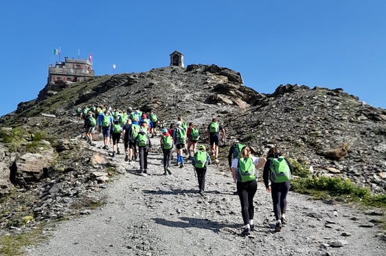 Im Rahmen des Sportcamps unternehmen die Jugendlichen aus der Euregio auch verschiedene Ausflüge. (Foto: Euregio)