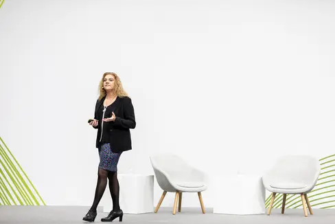 Sabina Jeschke, già componente del cda di Deutsche Bahn (Foto: ASP/Luca Guadagnini)