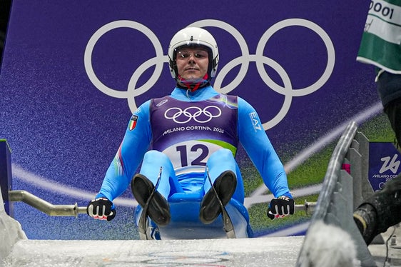 Per Dominik Fischnaller un'altra grande medaglia di bronzo olimpica: il campione di Maranza ha chiuso con un ottimo terzo posto la gara di slittino singolo disputata al Cortina Sliding Centre. (Foto: Pentaphoto. La foto può essere utilizzata solo per questo comunicato stampa)