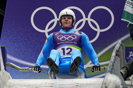 Per Dominik Fischnaller un'altra grande medaglia di bronzo olimpica: il campione di Maranza ha chiuso con un ottimo terzo posto la gara di slittino singolo disputata al Cortina Sliding Centre. (Foto: Pentaphoto. La foto può essere utilizzata solo per questo comunicato stampa)