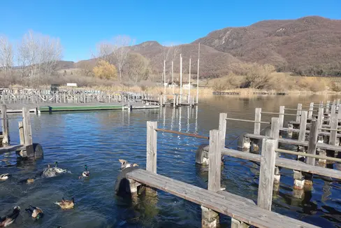 Una recente immagine del lago di Caldaro (Foto: ASP/Maja Clara)
