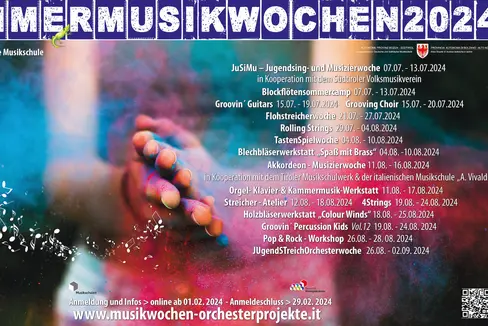 Vom 1. bis 29. Februar kann man sich online für die Angebote der Sommermusikwochen 2024 anmelden. (Foto: LPA/Landesmusikschuldirektion)