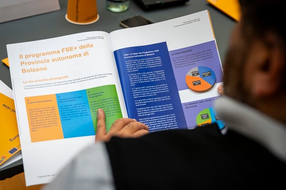 Il Fondo sociale europeo Plus è dedicato a misure nei settori dell'istruzione, dell'inclusione sociale e dell'occupazione. (Foto: USP/Fabio Brucculeri)