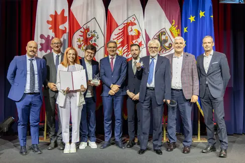 L'Artist Club di Bolzano premiato per il Festival studentesco (Foto: Land Tirol/Die Fotografen)