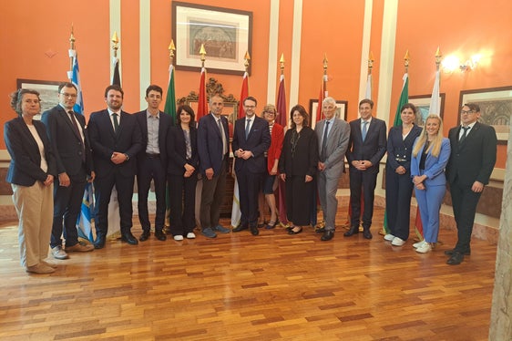 Il comitato direttivo di Arge Alp si è riunito lo scorso 9 maggio a Riva del Garda (Foto: Archivio Ufficio Stampa Provincia autonoma di Trento)