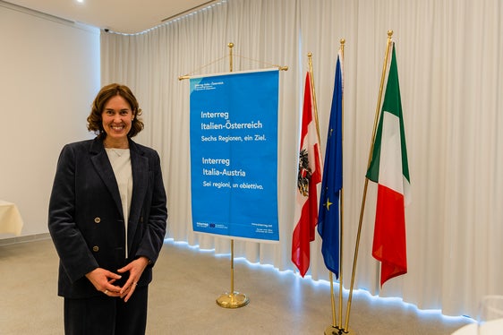 Die Direktorin der Abteilung Europa, Martha Gärber (Foto: LPA/Claudia Corrent)