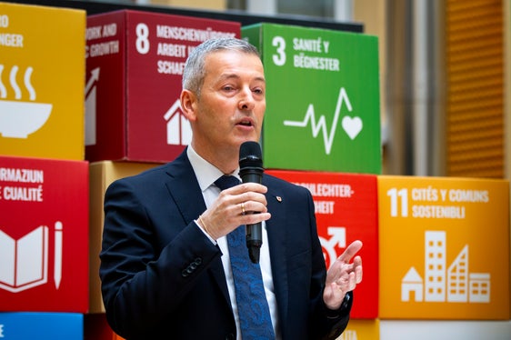 Es ist wichtig, dass wir die Menschen mitnehmen: Auf dem Weg Richtung Klimaneutralität braucht es politische Entscheidungen, aber auch einen Kulturwandel, ist Landesrat Peter Brunner überzeugt. (Foto: LPA/Fabio Brucculeri)