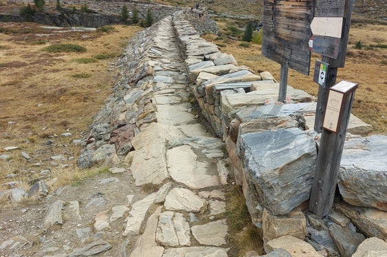 I lavori sono iniziati nel luglio dello scorso anno e ora sono stati completati; la foto è stata scattata prima dell'inizio degli interventi strutturali. (Foto: USP/Ufficio Idrologia e dighe)