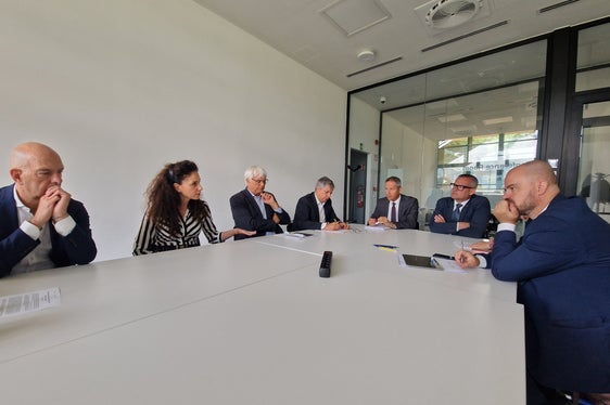 “Questo tavolo va sfruttato per gestire al meglio la visione futura di questo importante e storico impianto” ha sottolineato l'assessore Bianchi. (Foto: ASP/Gianluca Crocco)