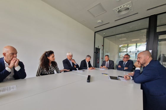 “Questo tavolo va sfruttato per gestire al meglio la visione futura di questo importante e storico impianto” ha sottolineato l'assessore Bianchi. (Foto: ASP/Gianluca Crocco)