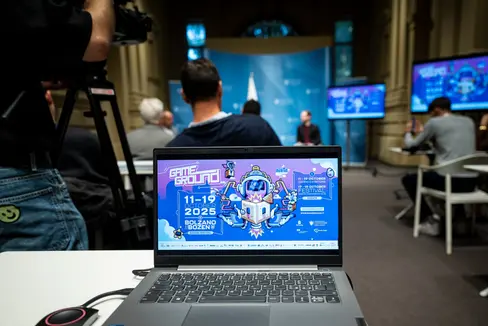 Nel 2025 ha avuto un grande successo. Torna dal 16 al 18 ottobre il festival del gaming Game Ground, organizzato da BeYoung – UPAD. Gli eventi saranno presentati in una conferenza stampa l'1 ottobre a Bolzano. (Foto: USP/Fabio Brucculeri)