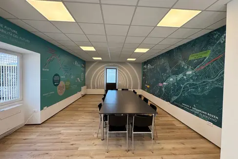 Am kommenden Freitag, 21. März, wird der BBT-Infopoint in Branzoll eröffnet. (Foto: BBT-Gesellschaft)