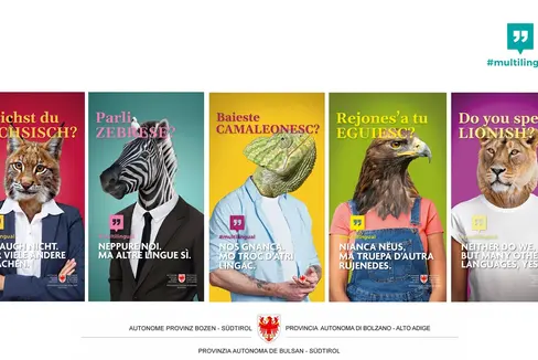 Im Rahmen der Sensibilisierungskampagne #multilingual wird die Meraner Kurpromenade am Samstag, 11. September zur Sprachen-Promenade.