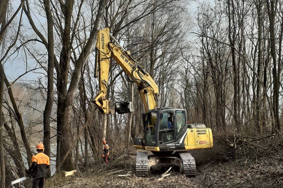 Mit der Uferpflege wird der Hochwasserschutz gesichert und ein vielfältiger Lebensraum für Pflanzen und Tiere geschaffen. (Foto: LPA/Landesamt für Wildbach- und Lawinenverbauung Süd)