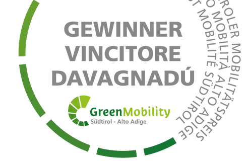 Assegno per i vincitori del Premio Mobilità Alto Adige 2021