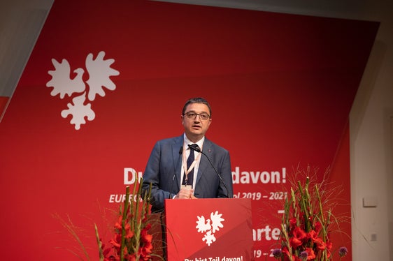 Der Trentiner Landeshauptmann Maurizio Fugatti (Foto: Land Tirol/Sedlak)