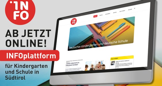 Die Informationsschrift für Kindergarten und Schule in Südtirol Info ist von der Druckversion ins digitale Format gewechselt. Ab sofort ist Info-digital online. (Foto: LPA/Deutsche Bildungsdirektion)