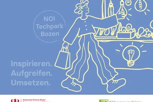 Am 25. September wird ein Ideenmarkt für die Südtiroler Bildungsausschüsse organisiert, anmelden kann man sich dafür noch bis zum 18. September. (Grafik: Amt für Weiterbildung und Sprachen)