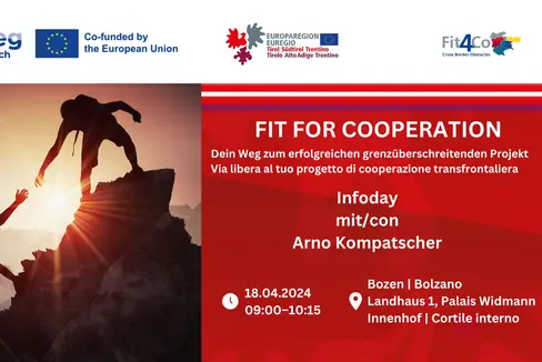 Einladung zum Infotag Fit for cooperation (Quelle: Euregio)