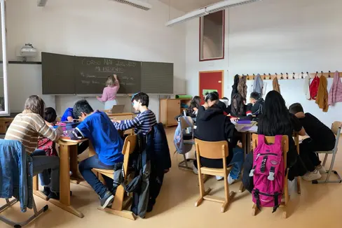 Il Centro Linguistico di Bolzano della Ripartizione Pedagogica organizza corsi di tedesco e italiano per gli alunni con background migratorio. (Foto: Centro Linguistico/Laura Lovatel)