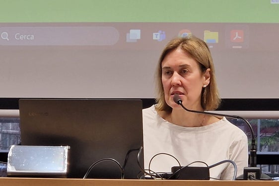 “Quando parliamo di progetti e fondi dell'UE, possiamo comunicare molte good news”, ha sottolineato Martha Gärber, direttrice della Ripartizione Europa della Provincia autonoma di Bolzano. (Foto: USP)