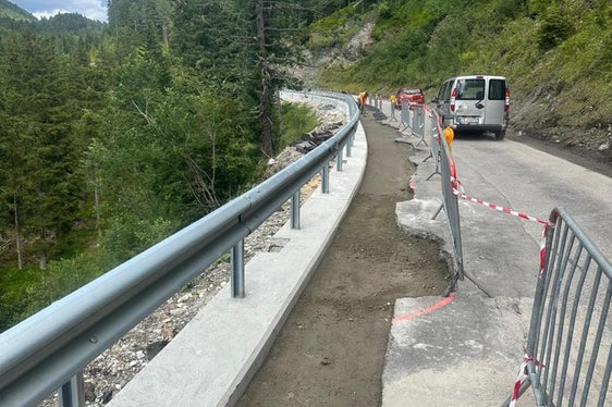 Su alcuni punti è previsto l'allargamento dell'arteria, per migliorare la viabilità sulla strada provinciale e renderla più sicura alla circolazione (Foto: ASP/Servizio strade Val d'Isarco)