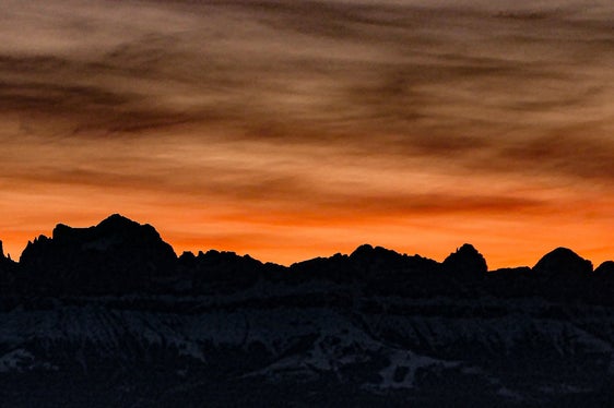 Immagine del mese dicembre 2025: le Dolomiti. (Foto: USP/ Martin Geier)
