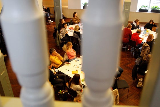 Die Tagung zur Gesundheitsförderung und Prävention heute in Meran/Untermais (Foto: LPA/Verena Hilber)