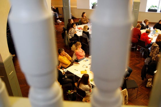 Die Tagung zur Gesundheitsförderung und Prävention heute in Meran/Untermais (Foto: LPA/Verena Hilber)