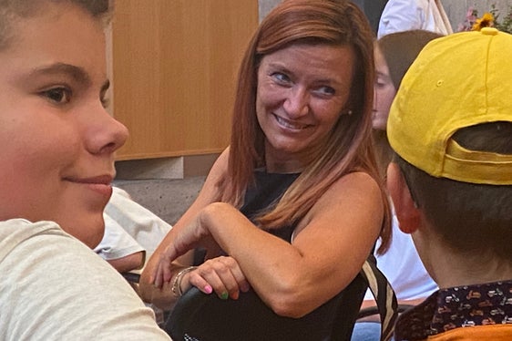 Anspruchsvolles Lernen kann begeisternd sein, sagte bei der heutigen Abschlusspräsentation in Vahrn Landesschuldirektorin Sigrun Falkensteiner. (Foto: LPA/Deutsche Bildungsdirektion/Thomas Troi)