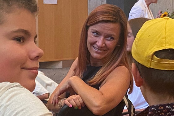 Anspruchsvolles Lernen kann begeisternd sein, sagte bei der heutigen Abschlusspräsentation in Vahrn Landesschuldirektorin Sigrun Falkensteiner. (Foto: LPA/Deutsche Bildungsdirektion/Thomas Troi)