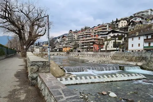 Il tratto dell'Isarco nel quale sono in programma i lavori (Foto: USP/Ufficio Sistemazione bacini montani nord)