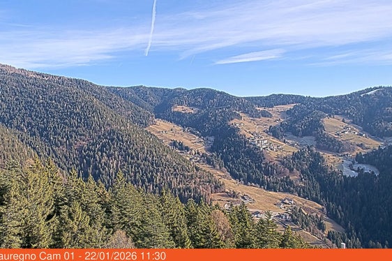 La webcam di Lauregno offre immagini suggestive della Val di Non altoatesina. (Foto: RAS)