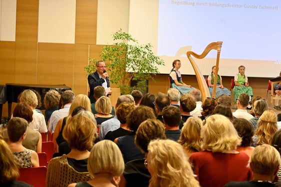 La conferenza di quest'anno è stata caratterizzata anche dal tema centrale della Direzione dell'Educazione tedesca “Paths to Education 2030 - Good Teaching in Inclusive Schools”. (Foto: USP/Direzione istruzione tedesca/Pichler)