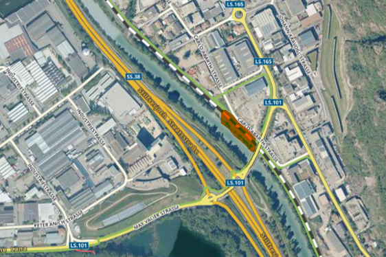 La nuova fermata di Sinigo servirà non solo per i pendolari e gli utenti che utilizzano il treno quotidianamente, ma avrà anche una valenza turistica, per raggiungere, interscambiando con l’autobus, i giardini di Trauttmansdorff. (Immagine: USP/Ufficio Infrastrutture e mobilità sostenibile)