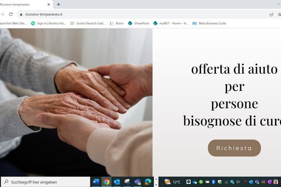 Per dare sollievo agli assistenti privati o ai parenti che se ne prendono cura, le residenze per anziani altoatesine offrono posti letto per l'accoglienza temporanea (Foto: ASP/Claudia Corrent)