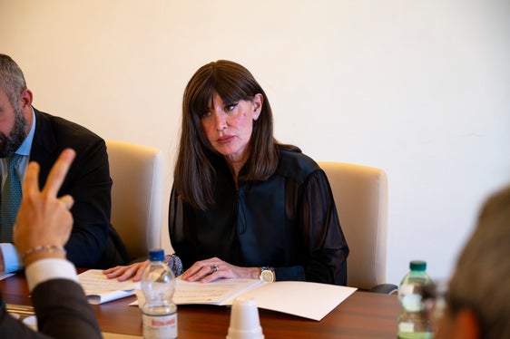 Schenkte den Südtiroler Anliegen viel Aufmerksamkeit: Anna Maria Bernini, Ministerin für Universität und Forschung. (Foto: LPA/Adriano Rossi)