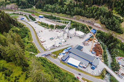 Il cantiere del tunnel di base del Brennero (Foto: ASP)