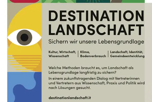 In einer Pressekonferenz am 22. März stellt Landesrätin Maria Hochgruber Kuenzer die internationale Fachtagung Destination Landschaft im NOI Techpark in Bozen vor. (Foto: LPA)