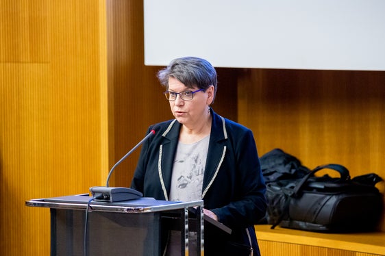 La presidente della Libera Università di Bolzano, professoressa Ulrike Tappeiner (Foto: unibz/Bampa)