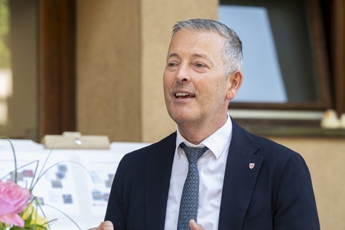 L'assessore provinciale alla Protezione dell'ambiente, della natura e del clima Peter Brunner presenterà l'accordo per assicurare l'approvvigionamento dell'acqua potabile nell'area di Bressanone durante i lavori per la tratta di accesso al BBT Fortezza-Ponte Gardena. (Foto: USP/Fabio Brucculeri)
