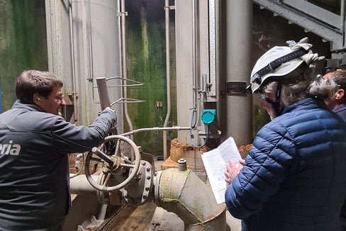 Überwachung: Stauanlagen werden regelmäßig kontrolliert und überprüft (Foto: LPA/Landesamt für Hydrologie und Stauanlagen in der Agentur für Bevölkerungsschutz)