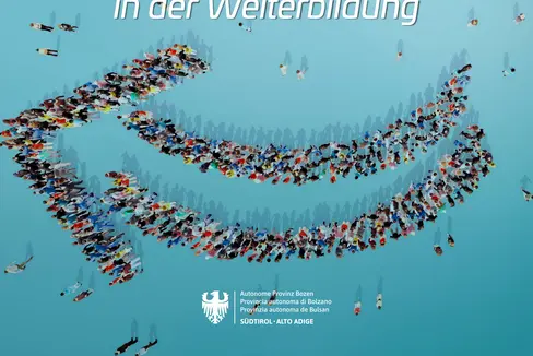 Am 3. Oktober findet der Tag der Weiterbildung zum Thema Zukunft und Teilhabe in der Weiterbildung im Forum Brixen statt. (Grafik: Amt für Weiterbildung und Sprachen)